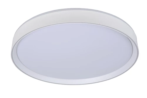 Lucide NURIA - Plafonnière - Ø 50 cm - LED 3 StepDim - 1x36W 2700K - Wit - uitgezet